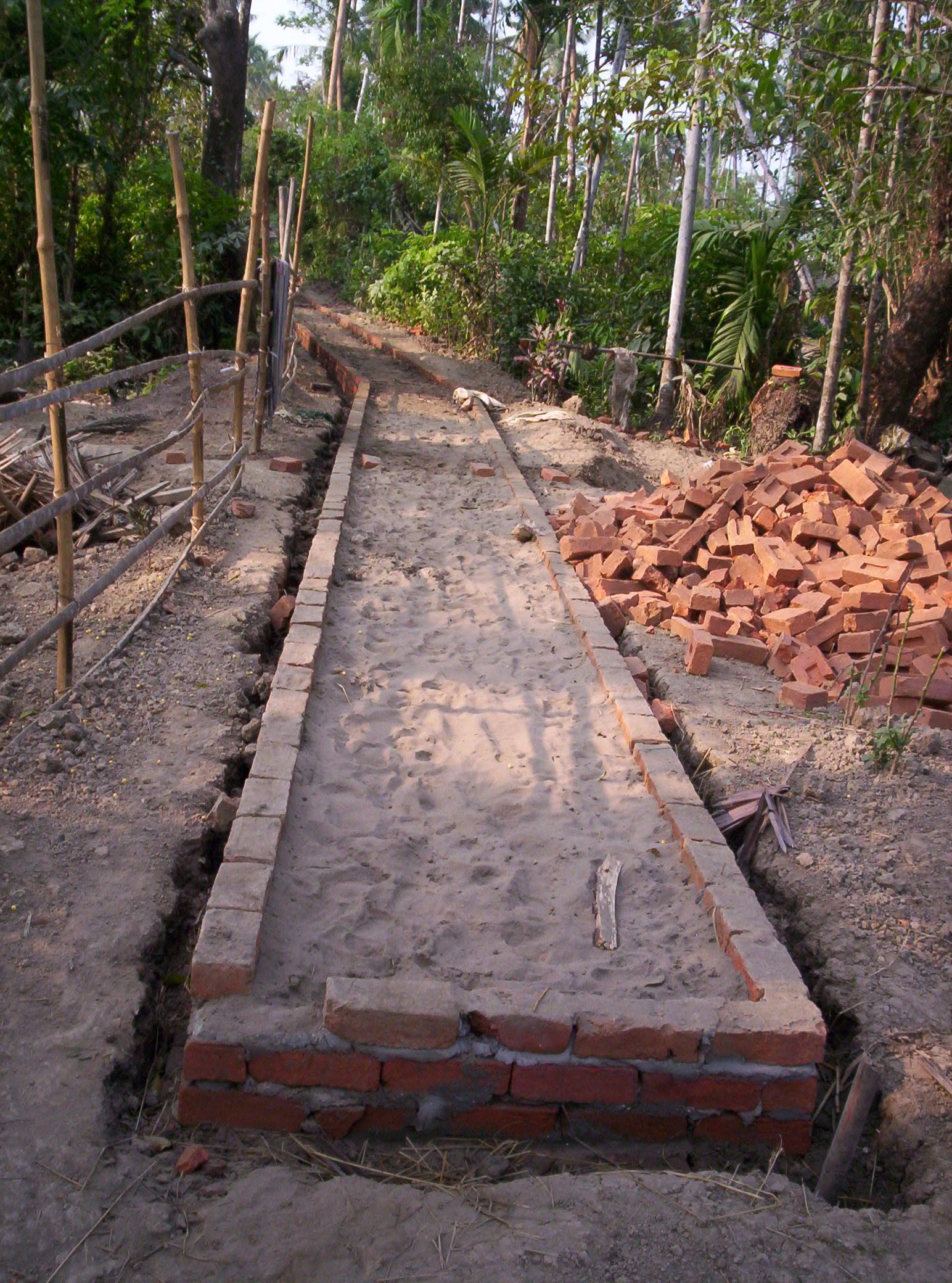 strada di sabbia strada di sabbia